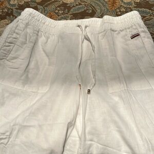 Tommy Hilfiger white beach pants